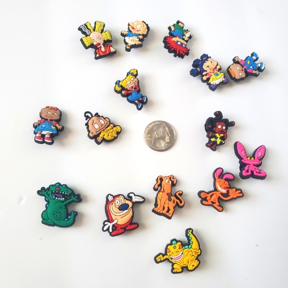 Nickelodeon 90s Cartoons Croc Charms
